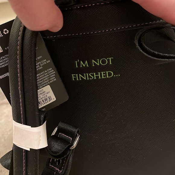 Loungefly Disney Edward Scissorhands Topiary Mini Backpack NWT - Picture 8 of 11